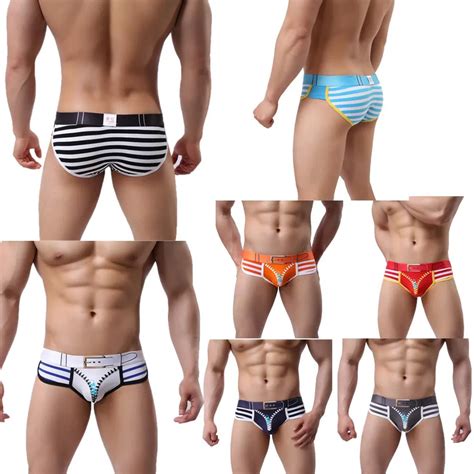 Buy High Quality Fashion Sexy Mens Striped Underwear