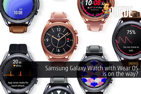 Samsung Galaxy Watch With Wear Os Is On The Way Pokde