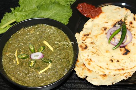 Sarson Ka Saag A Famous Punjabi Delicacy Innereflection