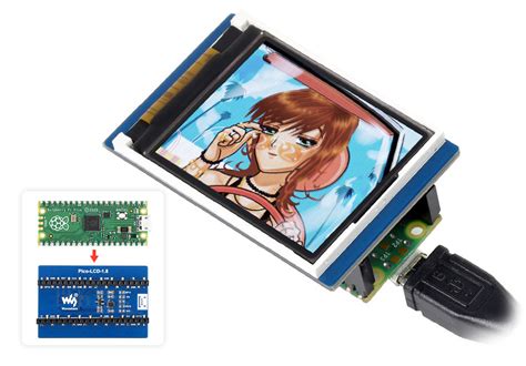 LCD TFT Display 1 8 160x128px SPI 65K RGB For Raspberry Pi Pico