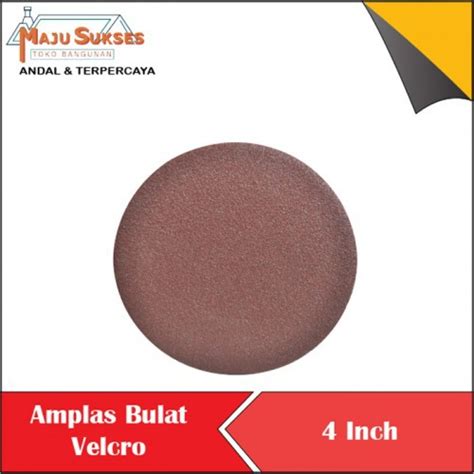 Jual Amplas Taiyo Hamplas Bulat Velcro Tempel Gerinda Kertas Amplas