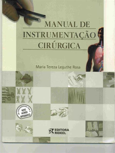 Manual De Instrumentação Cirúrgica Maria Teresa Leguthe Rosa Pdf