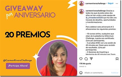 Ideas De Giveaway Ejemplos Reales Para Redes Sociales