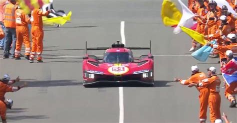 Ferrari Un Trionfo Da Leggenda Per La 499P Alla 24 Ore Di Le Mans Il