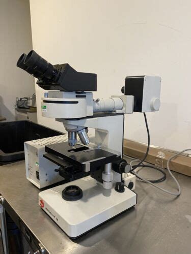 Leitz Laborlux 12 Microscope With EPI Fluorescent Hoffman Modulation