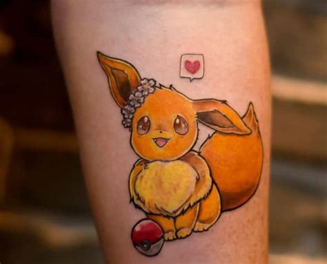 77 Creative Eevee Tattoo Ideas