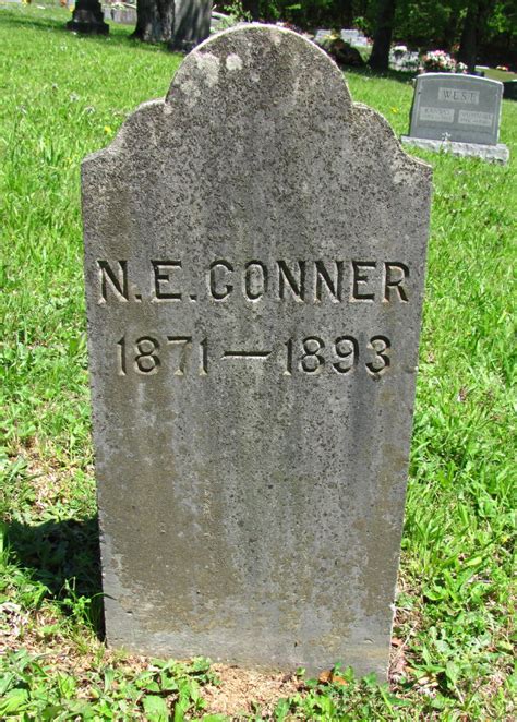 Nancy E Conner 1871 1893 Find A Grave Memorial