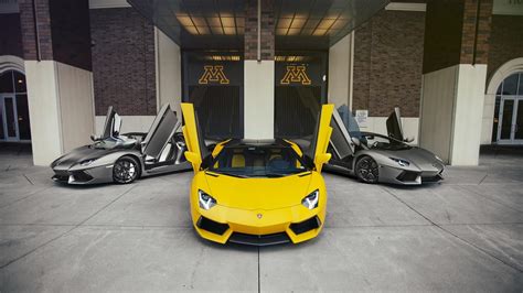 car, Lamborghini Aventador, Lamborghini, Yellow Cars Wallpapers HD / Desktop and Mobile Backgrounds