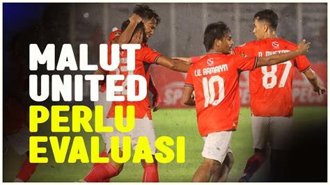 MALUT UNITED GAGAL KALAHKAN SEMEN PADANG IMRAN NAHUMARURY SEBUT ADA