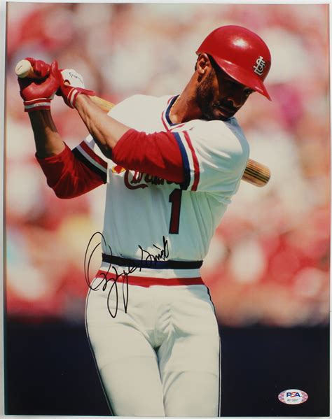 Ozzie Smith Signed Cardinals 11x14 Photo Psa Hologram Pristine Auction