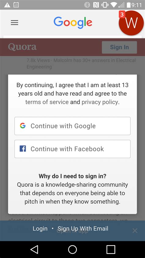 Fuck Your Forced Sign In Quora R Assholedesign
