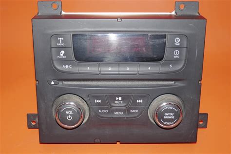 Dodge Dart Radio Cd Player Receiver 2013 2014 2015 2016 04692355ag Oem