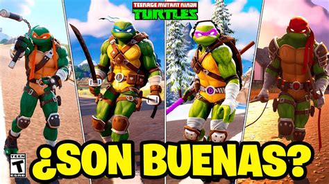 VALE LA PENA COMPRAR Las SKINS De Las TORTUGAS NINJA En FORTNITE