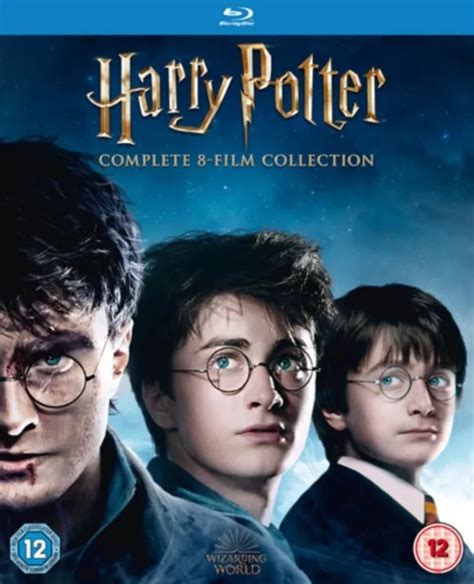 Harry Potter Complete Film Collection Blu Ray Region Free New