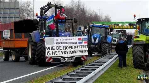 Boeren Protesteren Massaal Tegen Stikstofbeleid In Heel Nederland