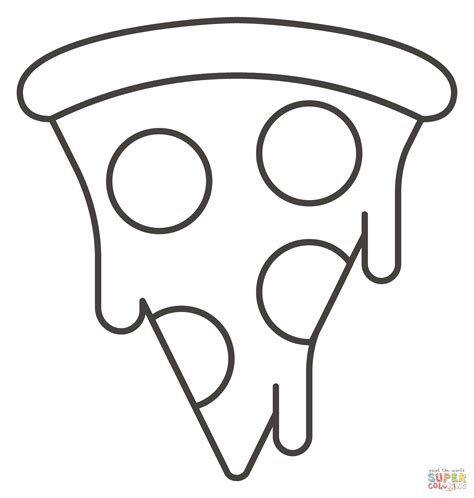 Desenho De Pizza Para Colorir Desenhos Para Colorir E Imprimir