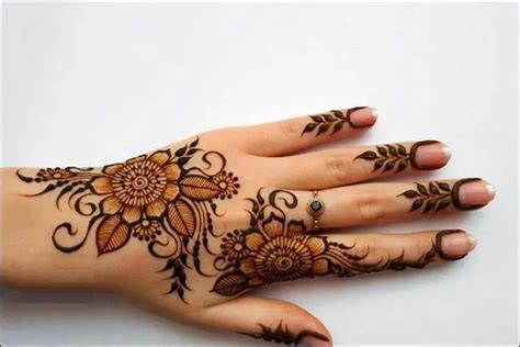 100 Gambar Henna Tangan Yang Cantik Dan Simple Beserta Cara Membuatnya