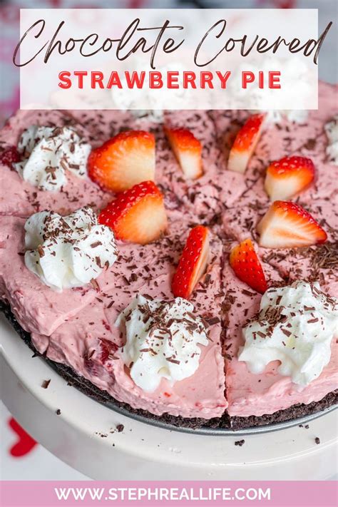 Chocolate Covered Strawberry Pie Rezept In 2024