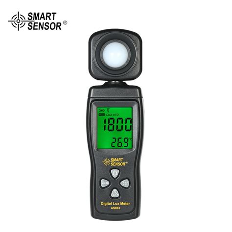 Sensor Inteligente Mini Digital Lux Meter Ilumin Metro De Mano Con