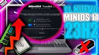 Instala Minios Pro H El Mejor Minios Mejor Optimizado D Tech