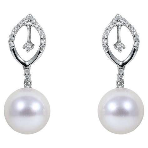 Yoko London South Sea Pearl Diamond And Ruby Earrings In Karat