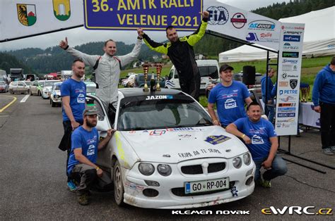 Brus Luka Ločnikar Mitja MG ZR 105 AMTK Rally Velenje 2021