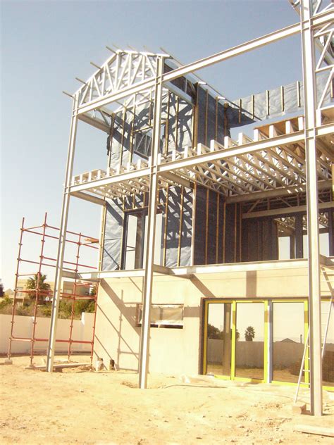 Steel frame! | Steel house, Steel buildings, Steel structure