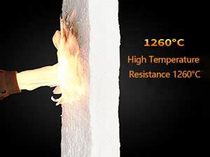 The Fellie Ceramic Fibre Blanket High Temperature Insulation Fire