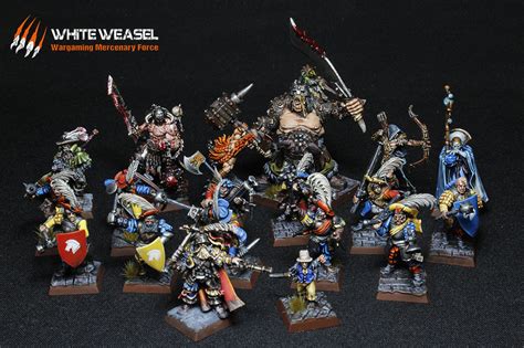 Mordheim Mercenaries Of Mariemburgo Warband White Weasel Studio