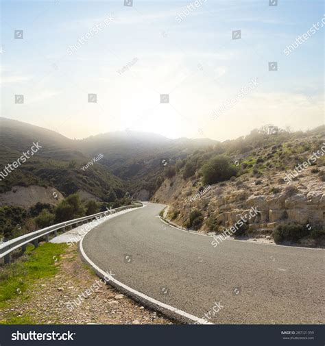 Mountain Road Turn Stock Photo 287121359 : Shutterstock