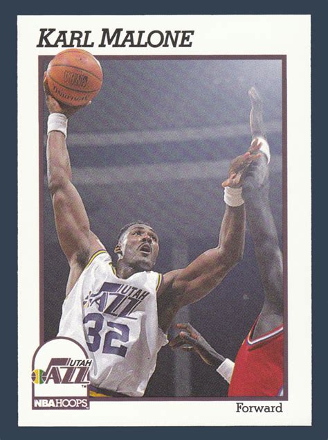 Karl Malone Skybox Hoops Basketball Karl Malone