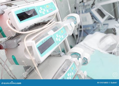 Medical Equipment In The ICU Stock Image Image Of Illness Clinic