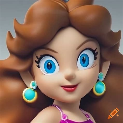 Portrait Of Princess Daisy In High Resolution 4k Detail