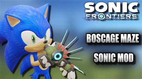 Sonic Frontiers Boscage Maze Sonic Mod Youtube