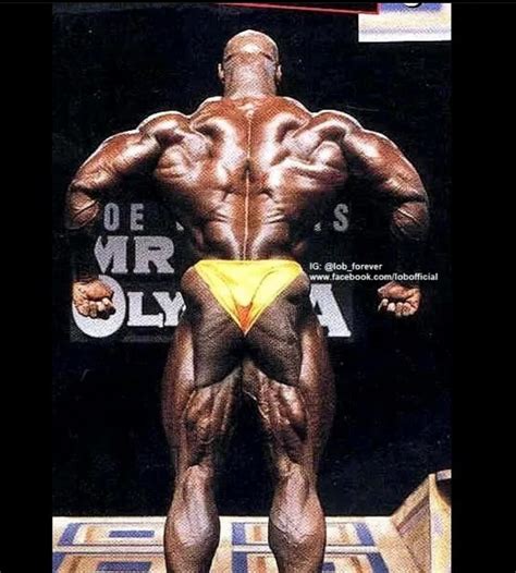 Greatest back ever (Ronnie Coleman) : r/bodybuilding