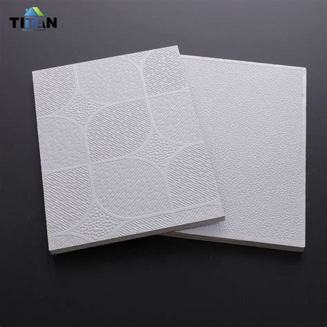 60X60 PVC Faux Plafond Suspended Ceiling Panel Gypsum Board Ceiling