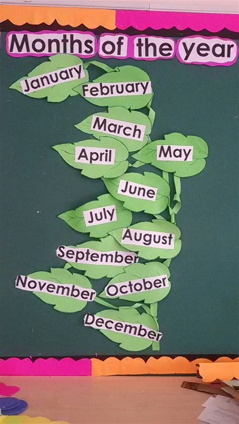 Months Of The Year Bulletin Board Printable Printable Word Searches