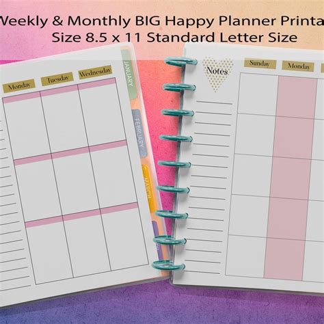 Happy Planner Big - Etsy