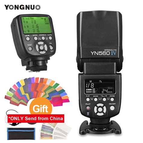 Yongnuo Yn Iv Universal G Wireless Speedlite Flash On Camera