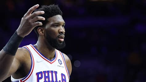 Philadelphia 76ers Joel Embiid Wins 2022 23 Nba Most Valuable Player Award