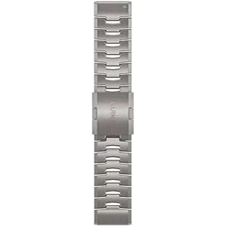 Garmin Bracelet De Montre Quick Fit Mm Maillons De Titane Gris