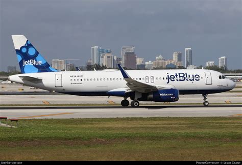 Aircraft Photo Of N834JB Airbus A320 232 JetBlue Airways