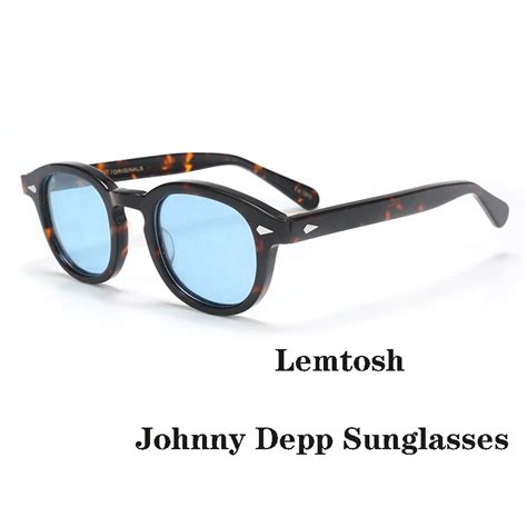 Johnny Depp Polarized Sunglasses Men Women Luxury Brand Designer