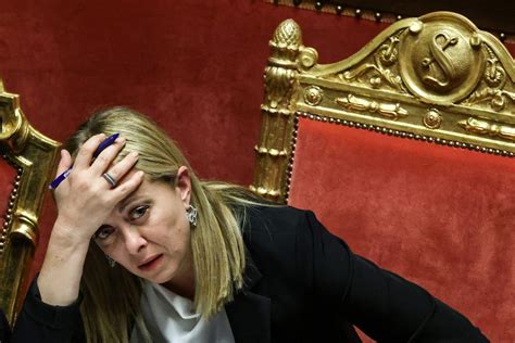 Meloni Il Governo Si Trova Ad Affrontare Probabilmente La Peggiore