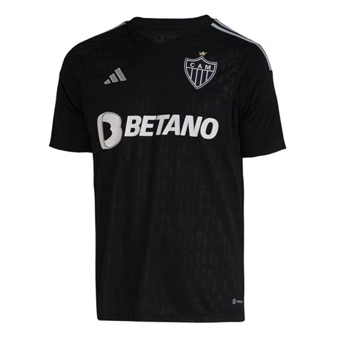 Camisa Adidas Atl Tico Mineiro Goleiro Iii Masculina Preto