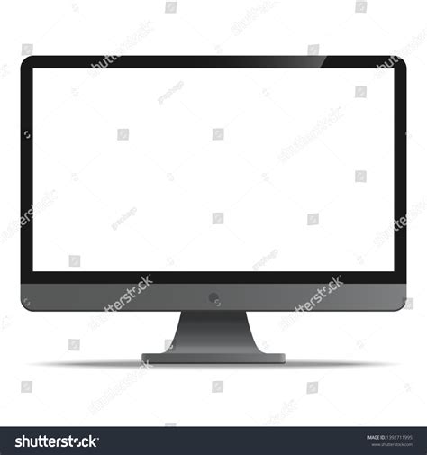 Computer Monitor Resolution Ultra Hd 4k Stock Illustration 1392711995