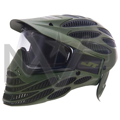 Jt Flex 8 Paintball Mask Full Head Olive