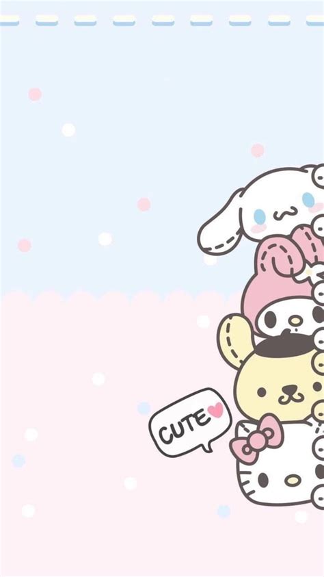 Pastel Sanrio Background - 700x1245 Wallpaper - teahub.io