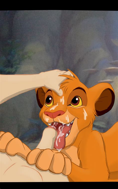 Rule 34 Cub Cum Cum In Mouth Cum On Face Disney Facial Feline Gay Hand On Head Kitsune18 Lion