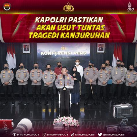 Divisi Humas Polri On Twitter Kapolri Umumkan Tersangka Dan